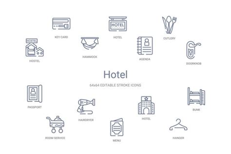 Hotel Amenities Icons Images – Browse 20,956 Stock Photos, Vectors, and Video | Adobe Stock