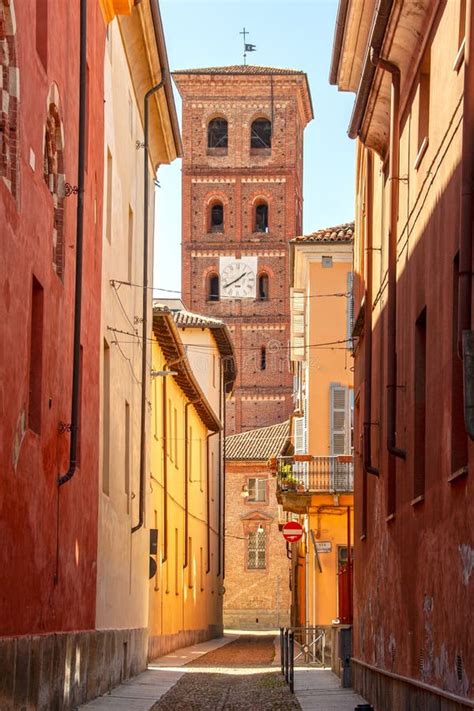 The Cathedral Of Asti (Italy) Stock Photo - Image of bell, italy: 19232482