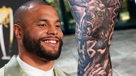 Dak Prescott’s new tattoo features stunning Dallas tribute and an NBA ...