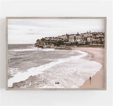 Bondi Beach Wall Art Australia Wall Art Beach Print Coastal | Etsy