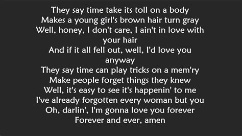 Randy Travis - Forever and Ever, Amen (LYRICS) - YouTube