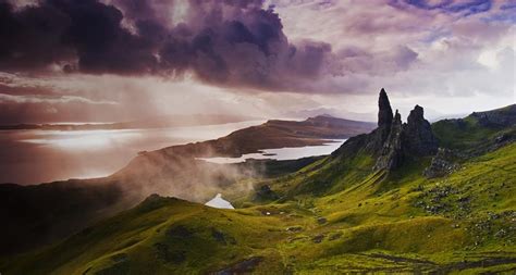 Free download Bing Images Scottish Highlands Rocks Clearing storm ...