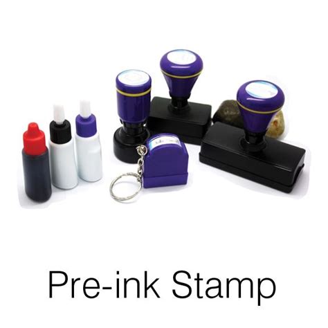 Pre-ink Stamp | Ink stamps, Ink, Stamp