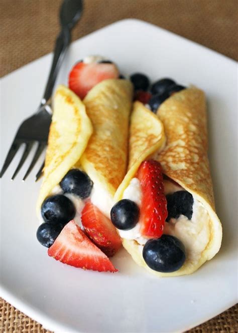 Easy Berry-Stuffed Protein Crepes- Amee's Savory Dish