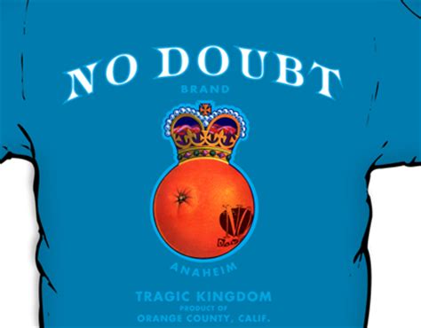 NO DOUBT : Tragic Kingdom Tour Shirt on Behance