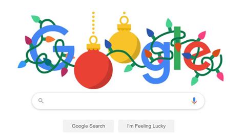 Google Doodle marks Christmas with a festive doodle spreading joy and ...