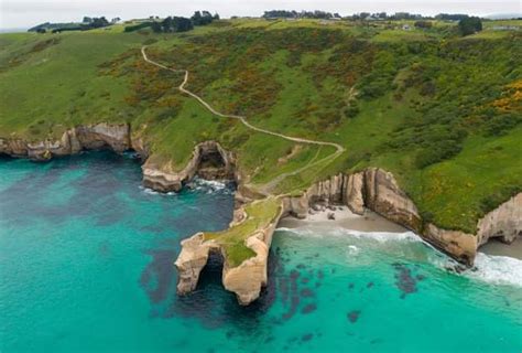 The Tunnel Beach in Dunedin