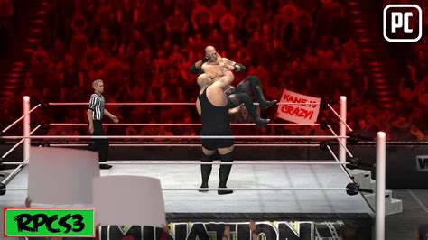 RPCS3 PS3 EMULATOR WWE 12 ( WWE 2K12 ) Kane vs Big Show Gameplay - YouTube