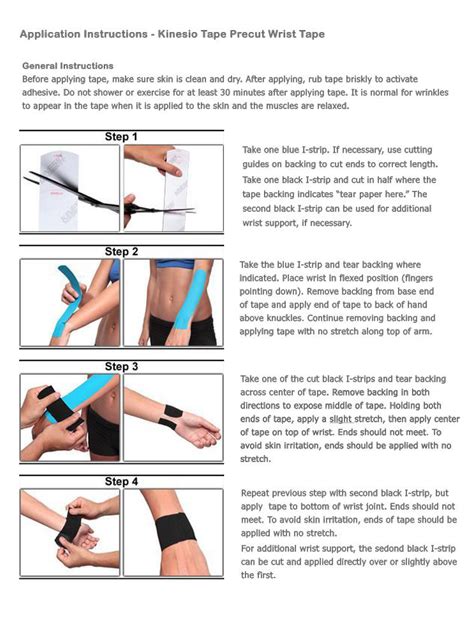 Simple kinesiology tape instructions for wrist You Fitness, Health ...