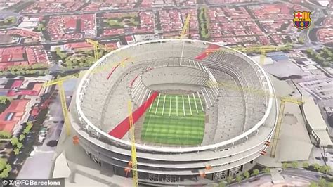 Barcelona reveal CGI footage of their ‘insane’ stadium’s renovation ...