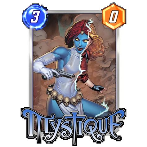 Mystique Marvel Snap Card Variant - Marvel Snap Zone