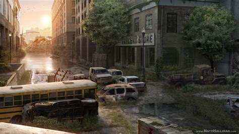 Post Apocalyptic City Environment by NateHallinanArt on DeviantArt