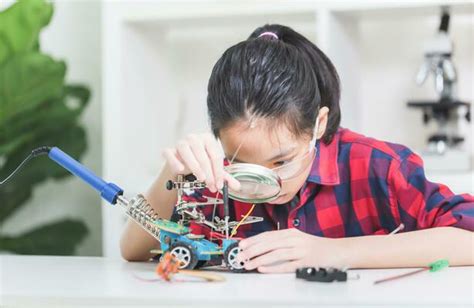 Robotics Kids Stock Photos, Images and Backgrounds for Free Download