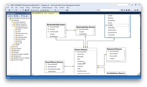 Sql Server Management Studio Database Diagram