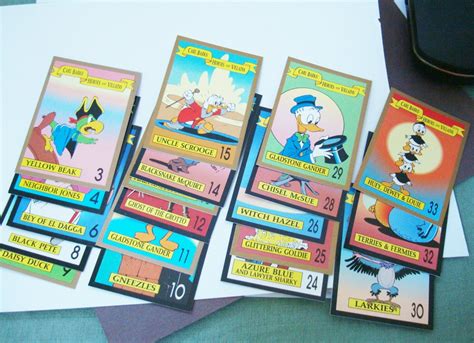 Walt DISNEY Trading card. CARL BARKS drawn characters series.