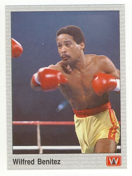 Wilfred Benitez - AW Boxing Card #5