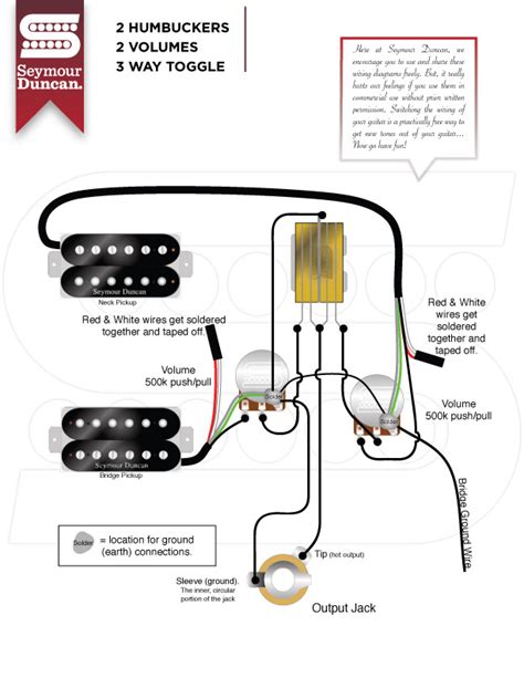 Guitar Wiring Diagrams Dual Humbucker