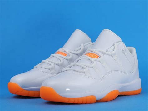 Discount Air Jordan 11 Low “Bright Citrus” AH7860-139 White Orange ...