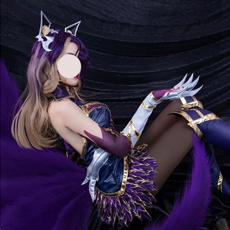 League of Legends Coven Ahri Cosplay Costume Women Sexy Ahri | Etsy UK