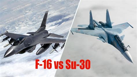 Su-30 and F-16: The difference between Russian and American fighters - YouTube