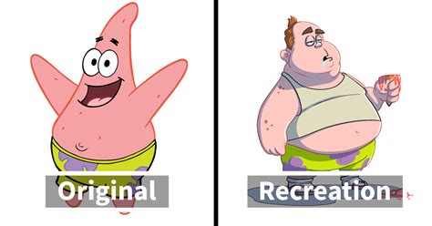 This Artist Reimagined Spongebob Characters As Humans (10 Pics) | DeMilked