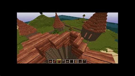 Minecraft - Circular Roof Tutorial Part 2 - YouTube