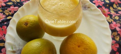 Mosambi Juice Recipe | Sweet Lime Juice