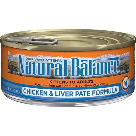 Natural Balance Ultra Premium Chicken & Liver Canned Cat Food | Petco