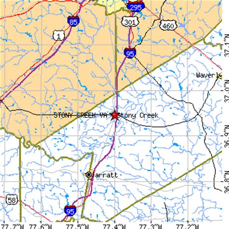 Stony Creek, Virginia (VA) ~ population data, races, housing & economy