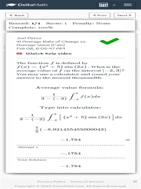 Delta Math | PDF