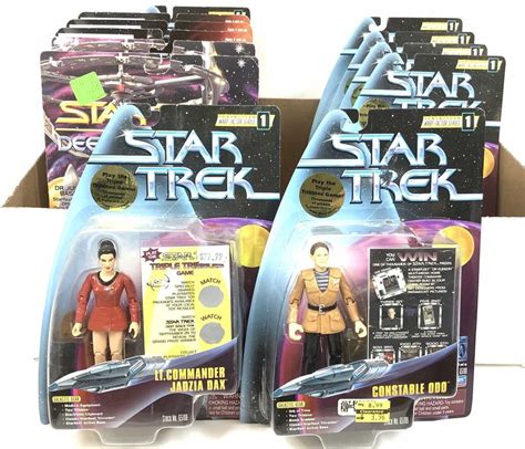 Lot - (12pc) Carded Assorted Star Trek Action Figures