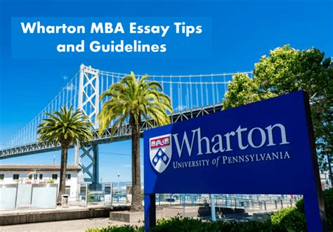 How to Tackle the Wharton MBA Essays - MBA Insight