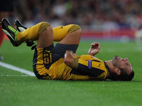 Santi Cazorla ruled out for the rest of Arsenal's season after suffering fresh setback in ...