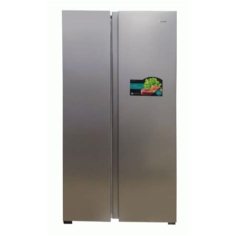 Hisense 516L Side By Side Refrigerator Silver | REF 67 WSI - Myhomeetal