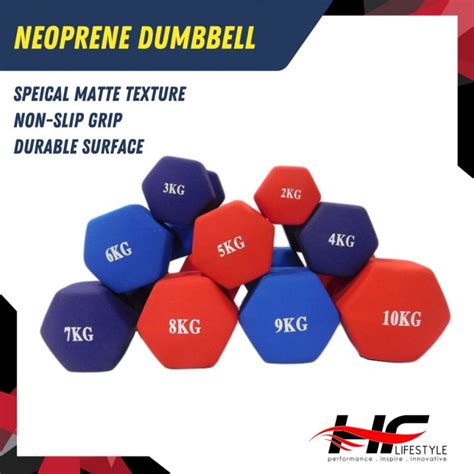 dumbbell Neoprene Dumbbell (0.5KG - 4KG) - One Piece | Lazada