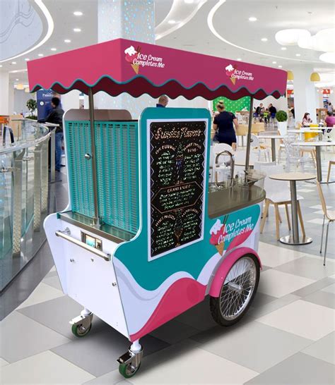 Procopio is the perfect soft ice cream cart for improve your business | Ice cream cart, Ice ...