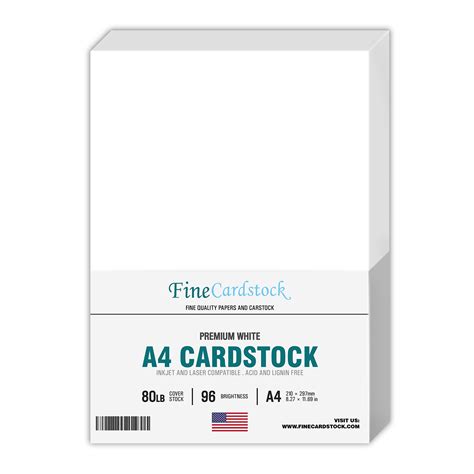 A4 Paper And Cardstock – Fine Cardstock