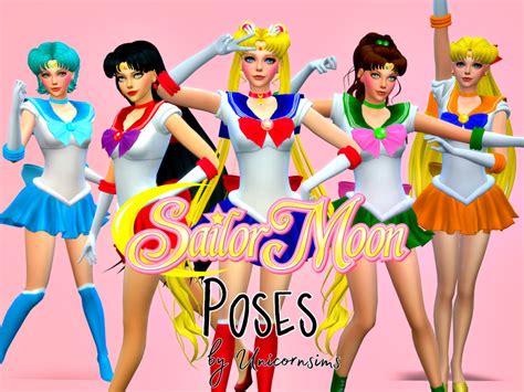 The Sims Resource - Sailor Moon Poses