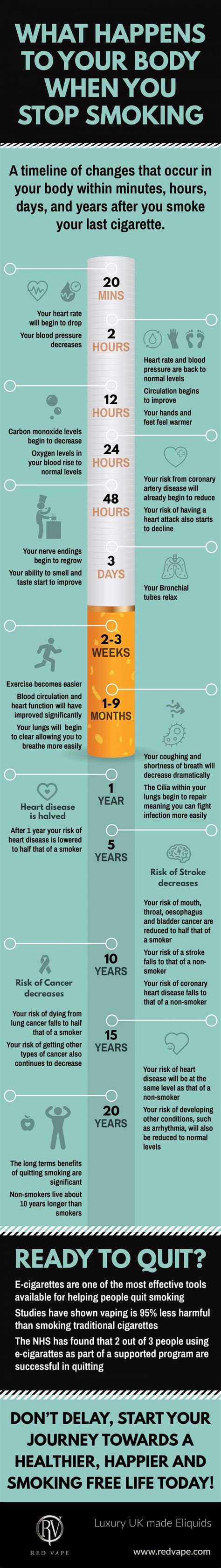 A Timeline Of What Happens To Your Body When You Quit Smoking | Daily ...