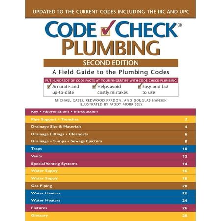 Plumbing : A Field Guide to the Plumbing Codes - Walmart.com