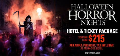 Halloween Horror Nights™ Hotel & Ticket Package - Universal Studios ...