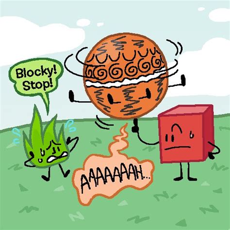 Grassy Bfb Characters - canvas-broseph