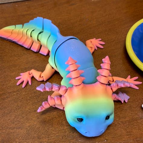 3D Printed Axolotl *Arizona* – The Feral Market