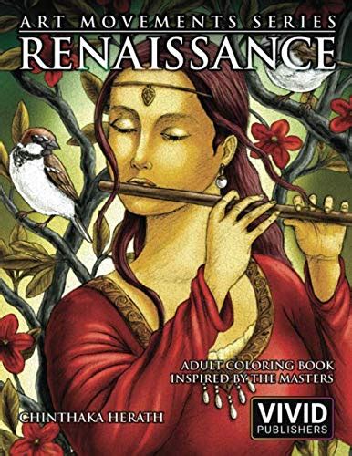 Buy Renaissance: Adult Coloring Book inspired by the Master Painters of ...