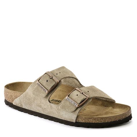 Birkenstock Men's Arizona Taupe Sandals - Family Footwear Center