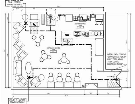 Coffee Shop Floor Plan Layout ~ Coffee Shop Floor Plan Layout | Bodaypwasuya