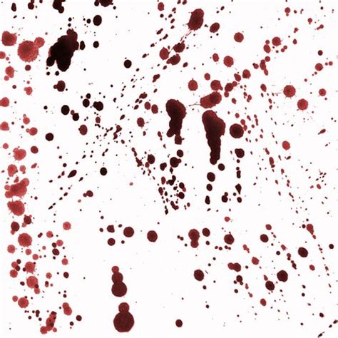 Red Ink Splatter fabric - pond_ripple - Spoonflower