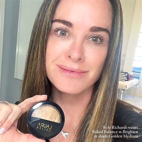 Daily Routine Kyle Richards – Laura Geller Beauty Find Your Foundation ...
