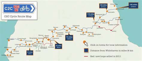 Hike the C2C trail in England | Cycling route, Route, Route map