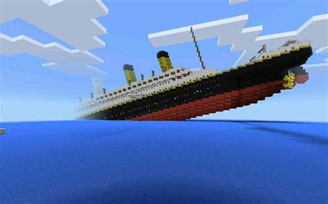 Cool Titanic map in minecraft pe | Minecraft plans, Minecraft pe, Minecraft